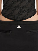 Courrèges Interlock Tracksuit Skirt