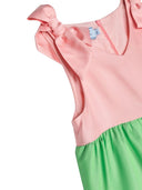 Robe satinée multicolore mimisol