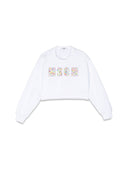 Msgm Cropped Sweatshirt
