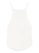 Courrèges Circle Rib Knit Top