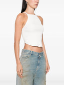 Courrèges Circle Rib Knit Top