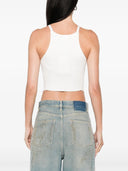 Courrèges Circle Rib Knit Top