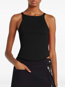 Courrèges Circle Rib Knit Top