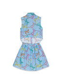 Blouse GCDS et jeu de jupe