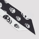 Alexander Mc Queen Skull Ribbon Scarf