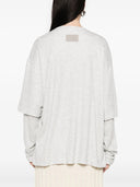 Aya Muse Ribbed Double Layer T Shirt