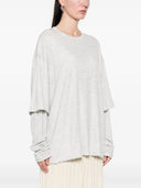 Aya Muse Ribbed Double Layer T Shirt