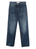 Aya Muse Straight Jeans With Buckle