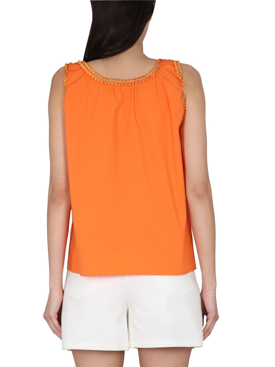 Boutique Moschino Cotton Tops.