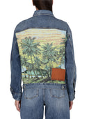 Veste imprimée au lever du soleil Palm Angels