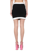 Moschino Heart Buttons Crepe Minispódt