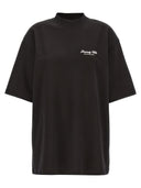 Balenciaga logotipo bordado T CAMISO