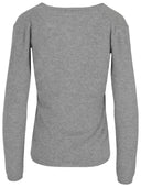 La Rose La Rose Cashmere Crop V Neck Cardigan