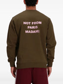 Drole De Monsieur Le Sweatshirt Slogan