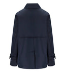 Max Mara Weekend Biglia Blue Short Trench Coat