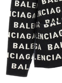 Balenciaga All Over Logo Cardigan