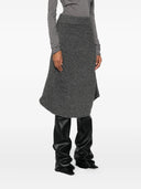 Entire Studios Flare Skirt Smoke