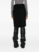 Entire Studios Crease Skirt Black Wool