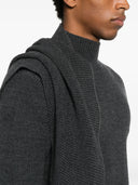 Entire Studios Wrap Sweater Ash