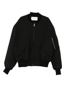 Entire Studios Broad Bomber Wool Black Wool