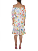 Boutique Moschino Dress With Floral Pattern