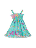 Versace Sm Orchid Baroque Dress