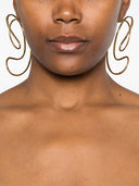 Kolczyki Panconesi P, duże, ciągłe