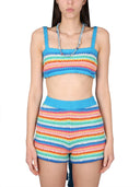 Alanui Bralette sur l'arc-en-ciel