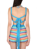 Alanui Bralette sur l'arc-en-ciel