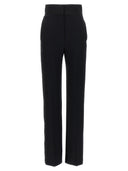 Alexander Mcqueen Satin Detail Trousers