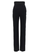 Alexander Mcqueen Satin Detail Trousers