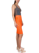 Off White Cut Out Skirt