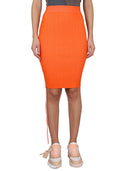 Off White Cut Out Skirt