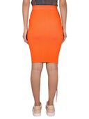 Off White Cut Out Skirt