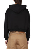 Stella Mc Cartney Cropped Sweatshirt With Logo
