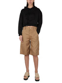 Stella Mc Cartney Cropped Sweatshirt With Logo