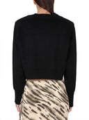 Rotate Birger Christensen Cropped Shirt With Logo