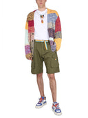 Marcelo Burlon County Of Milan Cargo Bermuda Cross