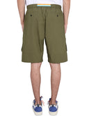 Marcelo Burlon County Of Milan Cargo Bermuda Cross
