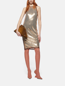 The Attico Sequin Embellished Mini Dress