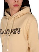 Lanvin sweatshirt med logo broderi