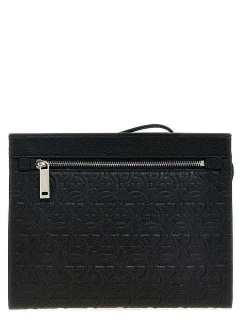 Ferragamo 'Gancini' Clutch