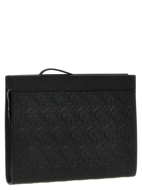Ferragamo 'Gancini' Clutch
