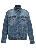 Veste en jeans de jeans Versace Couture Logo