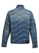 Veste en jeans de jeans Versace Couture Logo