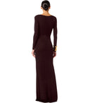 Elisabetta Franchi Red Carpet Dark Chocolate Dress