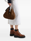 Prada Leather And Re Nylon Booties