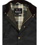 Barbour Reelin Wax Sage Green Giacca