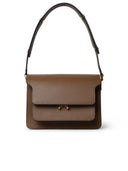 Marni Trunk Bag In Brown Lear