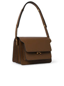 Marni Trunk Bag In Brown Lear